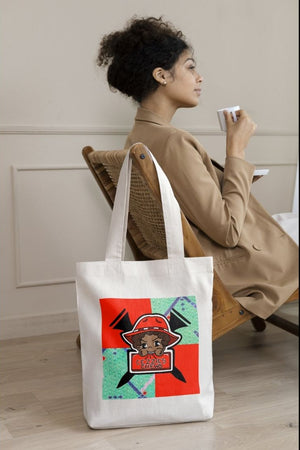 Cezzie’s Chews awareness tote supporting Sickle Cell advocacy