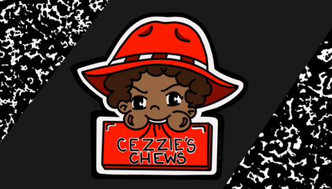 Cezzie’s Chews monthly subscription snack box featuring Black-owned brands